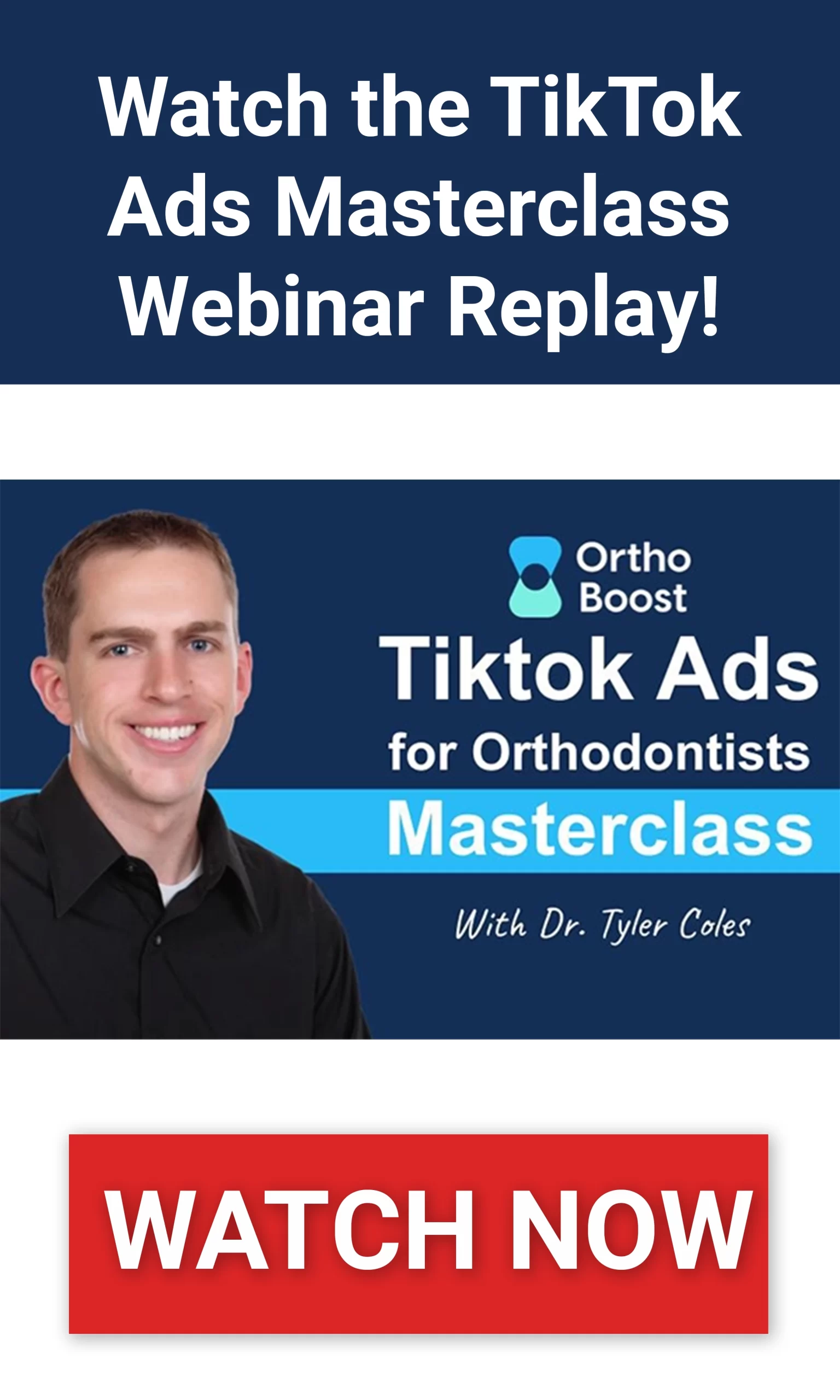 TIKTOK ADS WEBINAR REPLAY VERTICAL AD